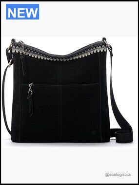Leather Crossbody Bag with Zipper - Premium Everyday Handbag for Travel